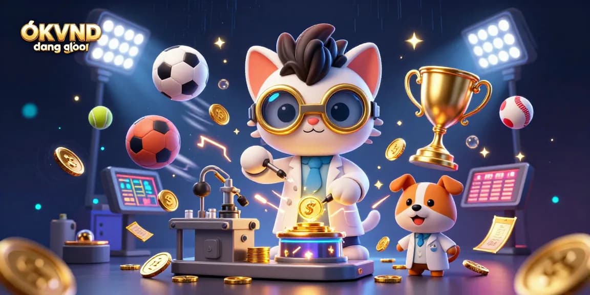 Bet on winning strategies with OKVND đăng nhập in an immersive casino scene.