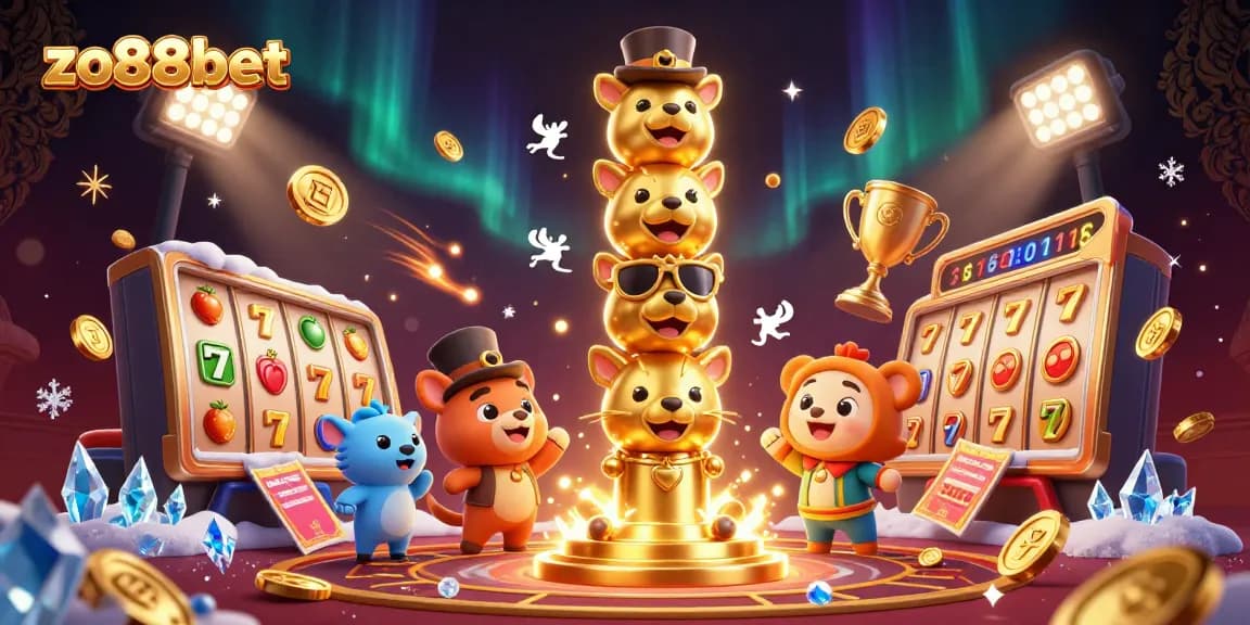 Engage with thrilling slots at zo88bet featuring vibrant characters and jackpot excitement.