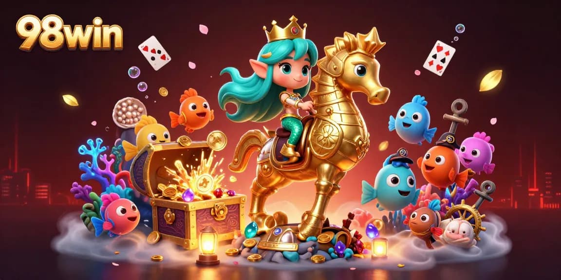 Experience the thrill of 98win with dazzling games and mermaid magic!