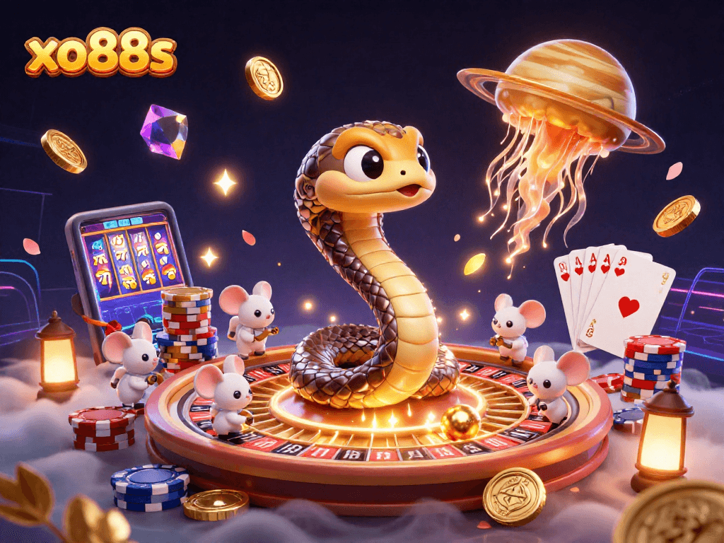 Experience excitement at xo88s as players engage with cosmic casino fun, dynamic bets, and vibrant game elements.