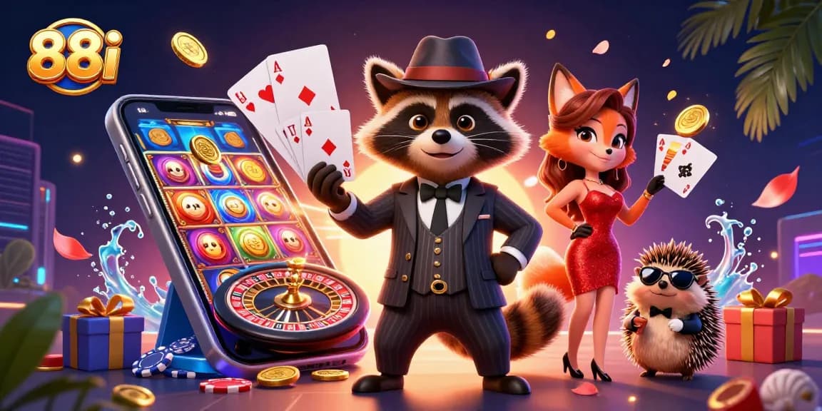 Experience the thrill of winning with 88i, capturing moments of excitement from vibrant casino games.