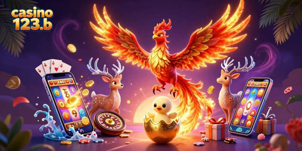 Experience epic wins and excitement at casino 123b with dynamic slot games and vibrant casino elements.