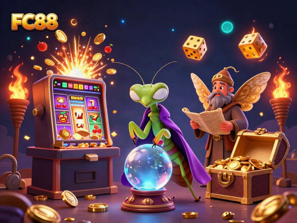 FC88 offers spectacular wins on a vibrant casino stage with thrilling gaming elements and magical characters.