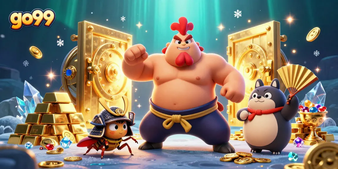 Experience thrilling gameplay at go99 with vivid casino elements brought to life in a dynamic scene.