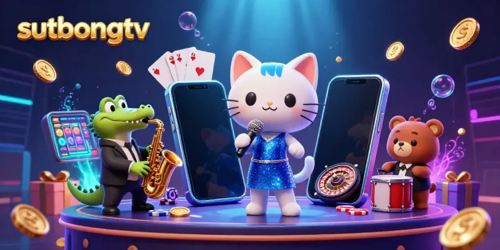 Experience the thrill of sutbongtv with engaging casino characters and exciting jackpot action.