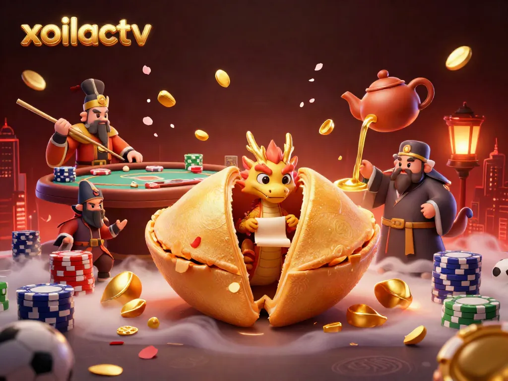 Experience thrilling sports betting action with xoilactv’s unique characters in a vibrant 3D scene.