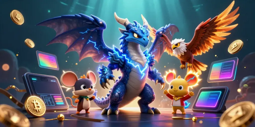 Engage with b52a's exhilarating world of gaming featuring electrifying characters and crypto elements.