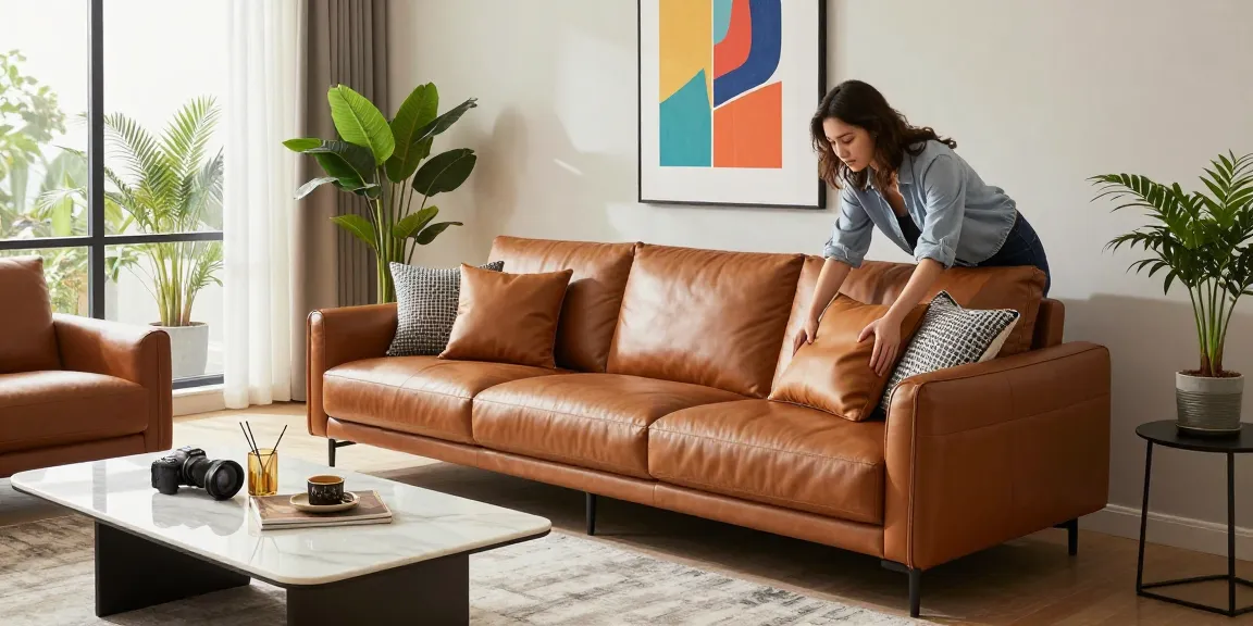 Baxter Sofa Händler Deutschland präsentiert ein luxuriöses Baxter Sofa in einem modernen Wohnzimmer mit Designelementen.