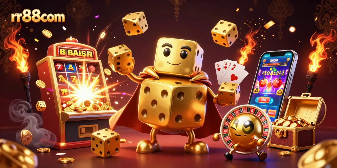 Engage with thrilling jackpots and gaming opportunities at rr88com featuring a dynamic casino scene.