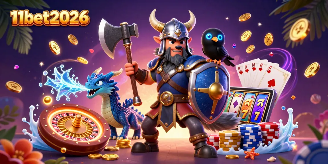 Experience thrilling gameplay at 11bet2026 with exciting casino characters and dynamic elements.