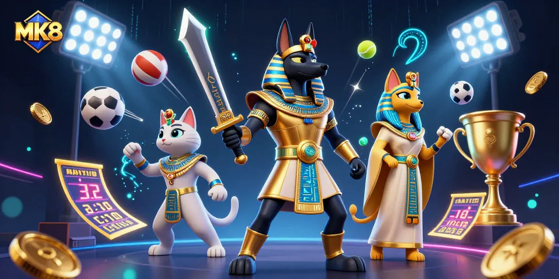 Experience MK8's thrilling casino atmosphere with dynamic game elements and heroes in action.