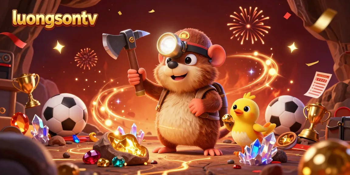 Experience sports betting excitement with luongsontv featuring dynamic characters and vibrant casino elements.