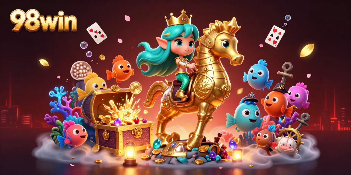 Experience the thrill of 98win with dazzling games and mermaid magic!