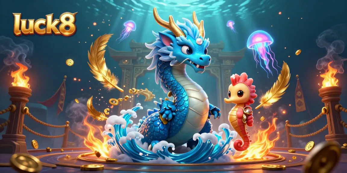 Bet on luck8 for a thrilling underwater adventure with vibrant characters and golden treasures.