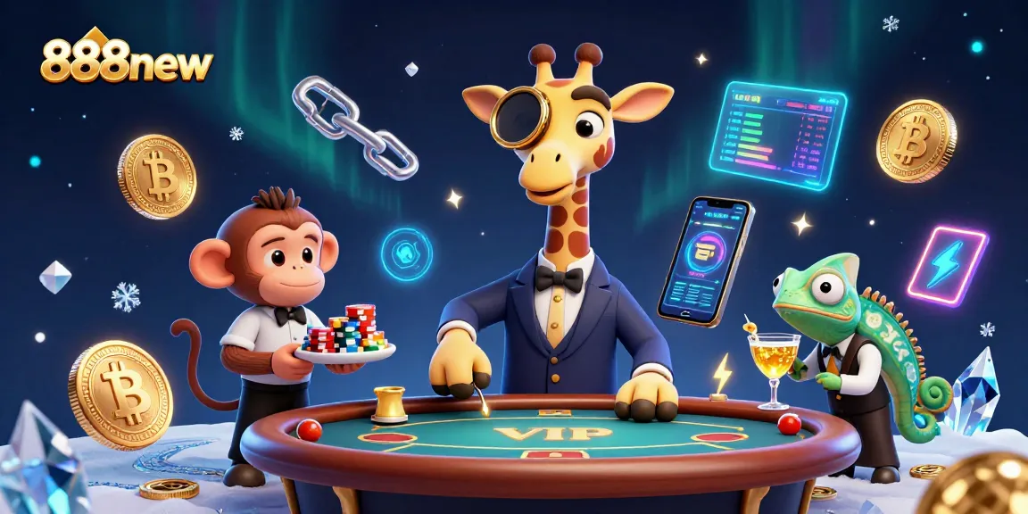 Experience vibrant gambling action with 888new’s high-roller giraffe and animated characters