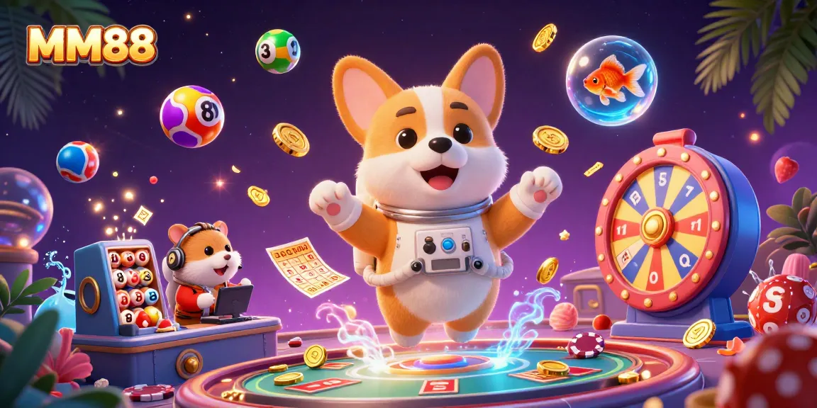 Experience the excitement of MM88 with a vibrant space-themed casino adventure full of games and fun!