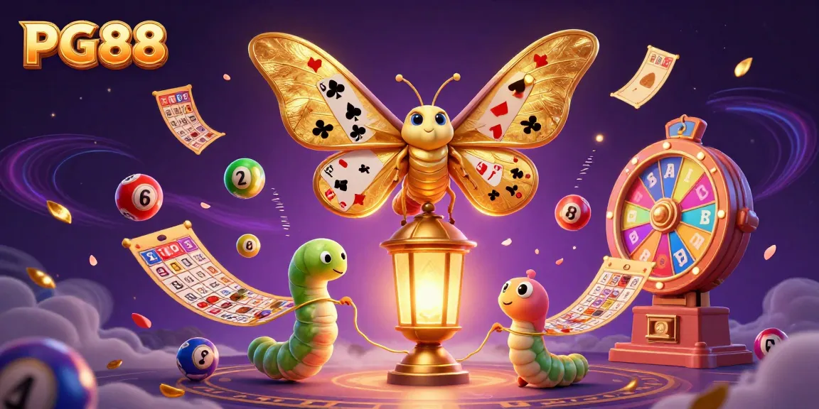 Experience thrilling PG88 lottery excitement with colorful balls and golden prizes